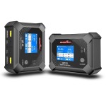 Ventas calientes ULTRA POWER UP10 Smart Balance Charger AC100W/DC200W Pantalla de 2,4 pulgadas/AC/DC Modo dual/Cargador rápido de doble canal